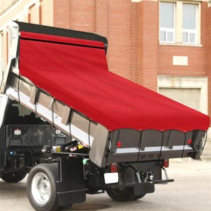 6’*8’ Fire Retardant Heavy-Duty PVC Tarpaulin for Transportation PVC tarpaulin_ application_ truck cover
