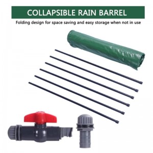 Hydroponics Collapsible Tank Flexible Water Rain Barrel Flexible tank From 50L to 1000L Flexible Water Rain Barrel 2