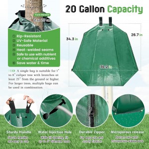20 Gallon Slow Release Tree Watering Bags 20 Gallon Slow Release Tree Watering Bags (3 pack) (2)
