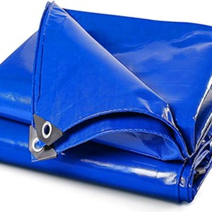 610gsm Heavy Duty Blue PVC (Vinyl) Tarp