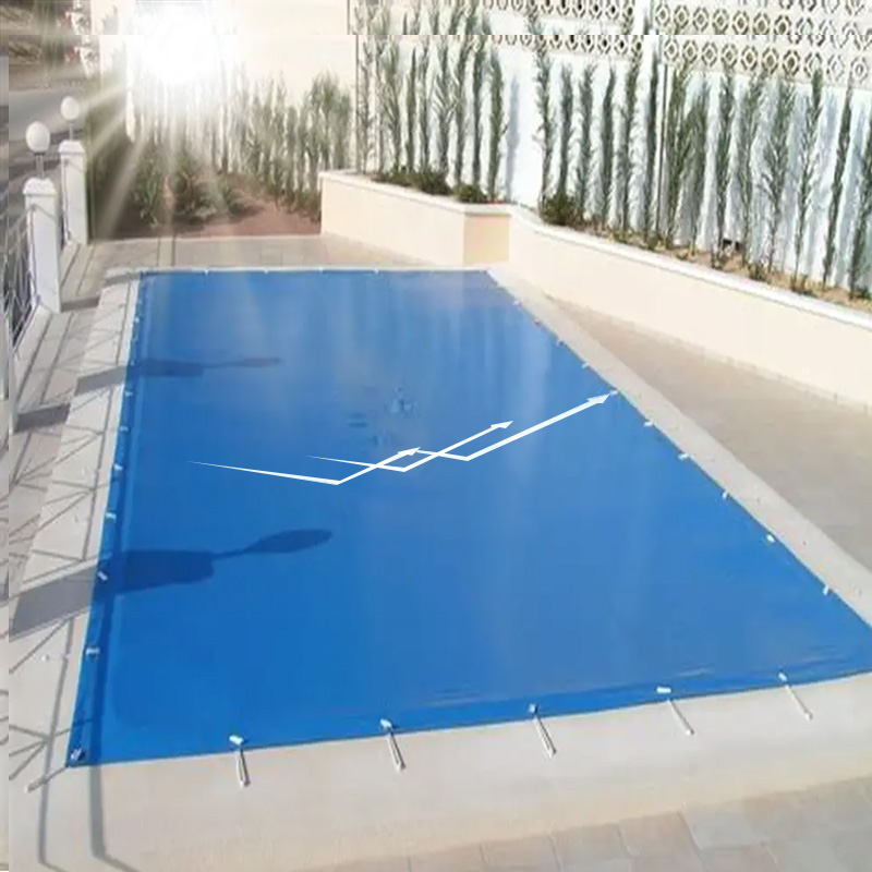 650 GSM UV-Resistant PVC Tarpaulin Manufacturer for Swimming Pool Cover-feature1
