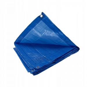 50GSM Universal Reinforced Waterproof Blue Lightweight PE Tarpaulin