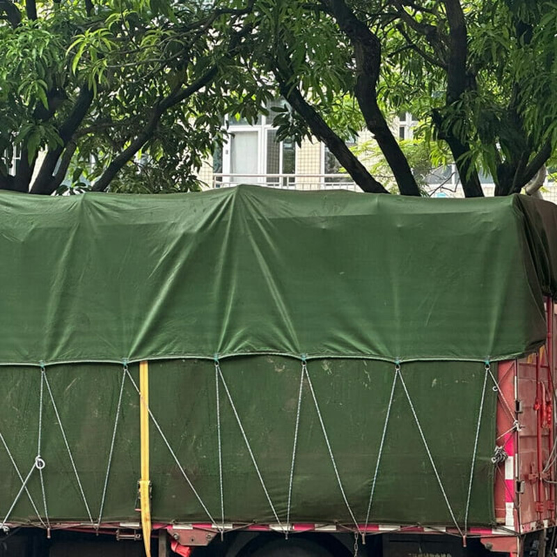 450 GSM Heavy Duty Canvas Tarpaulin Wholesale Supply for Transportation-application 2