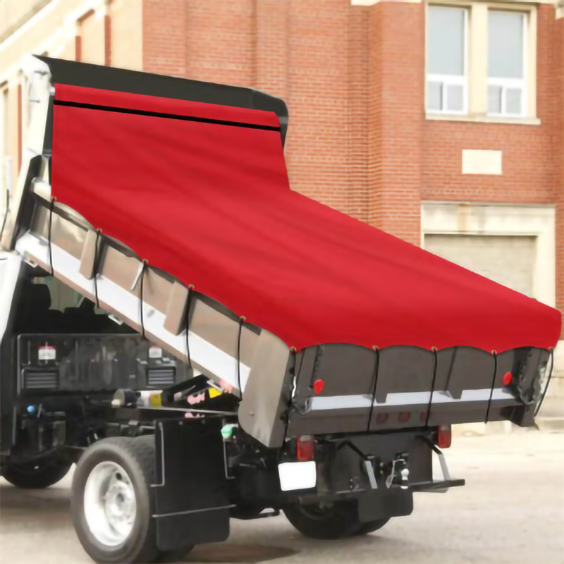 PVC tarpaulin_ application_ truck cover