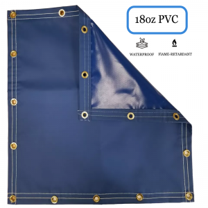 6’*8’ Fire Retardant Heavy-Duty PVC Tarpaulin for Transportation PVC tarpaulin_feature