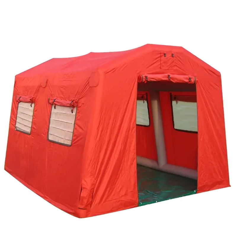PVC tarpaulin-application-emergency tent