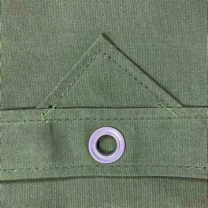 8′ x 10′ Green Polyester Canvas Tarp for multipurpose Green Polyester Canvas Tarp for multipurpose