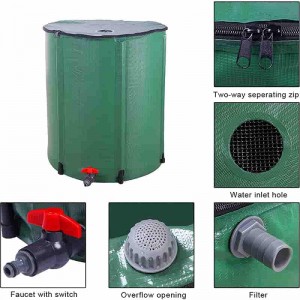 Foldable Garden Hydroponics Rain Water Collection Storage Tank Rain collection tank 3