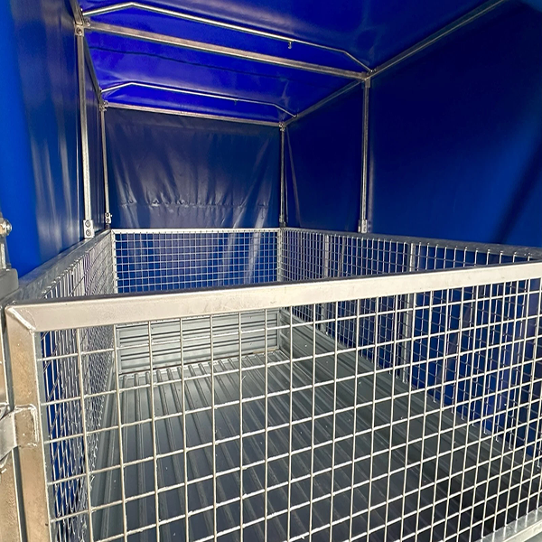 Waterproof Blue PVC Trailer Coverings