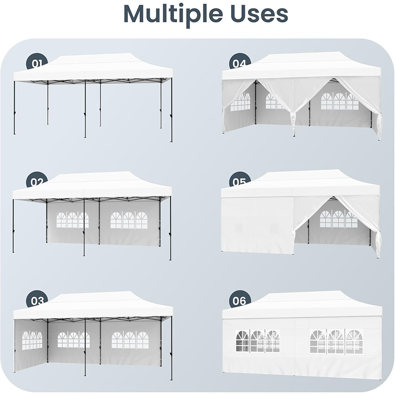 Heavy Duty Pop Up Commercial Canopy Tent 