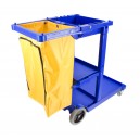 Housekeeping Janitorial Cart Trash Bag PVC Commercial Vinyle Replacement Bag Janitorial Cart Trash Bag 1