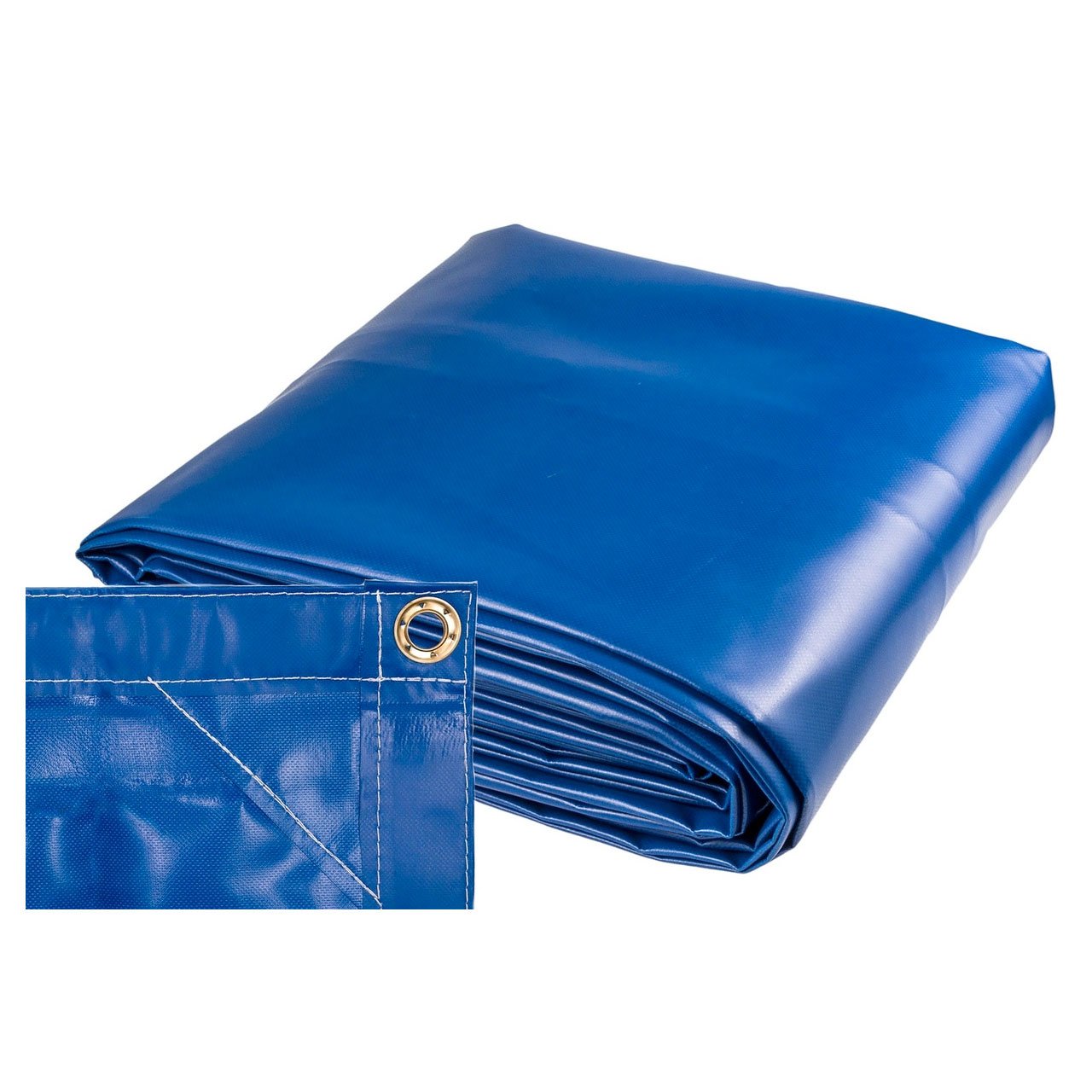 550gsm Heavy Duty Blue PVC Tarp