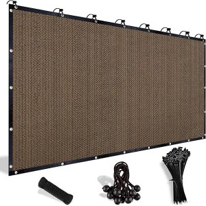 HDPE Durable Sunshade Cloth with Grommets for Outdoor Activities