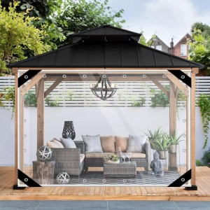 Clear Tarps for Plants Greenhouse, Cars, Patio and Pavilion Clear Tarps for Cars