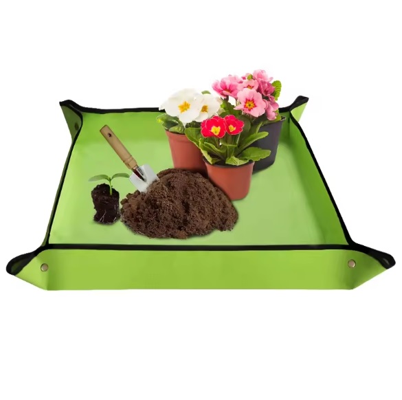 Repotting Mat for Indoor Plant Transplanting and Mess Control 1