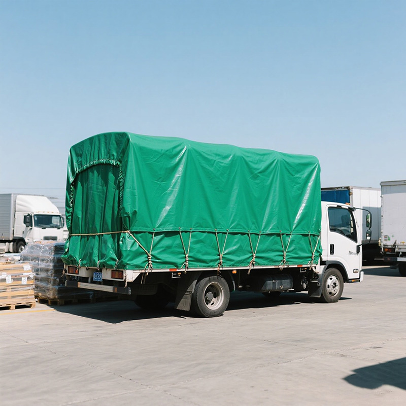 High Temperature Resistant Heavy Duty Dustproof PVC Tarpaulin-transportation