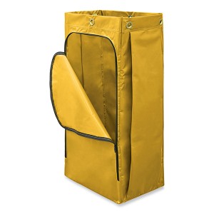Folding Waste Cart Replacement Vinyl Bag for Household and Outdoor Activities