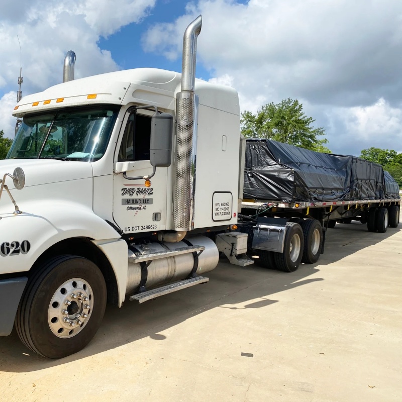 Flatbed Lumber Tarp Heavy Duty 3