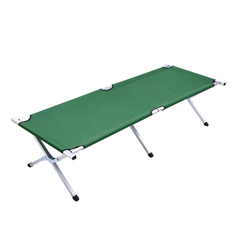 Aluminum Portable Folding Camping Bed Military Tent Cot