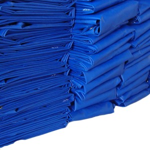 610gsm Heavy Duty Blue PVC (Vinyl) Tarp detailed picture
