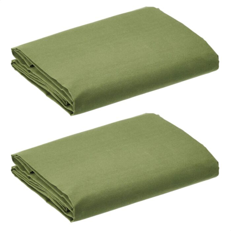 Green Polyester Canvas Tarp for multipurpose