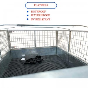 6×4 Heavy Duty Trailer Cage Cover For Transportation 6×4 Heavy Duty Trailer Cage Cover For Transportation-features