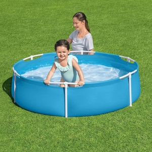 Large Above Ground Metal Frame Swimming Pool