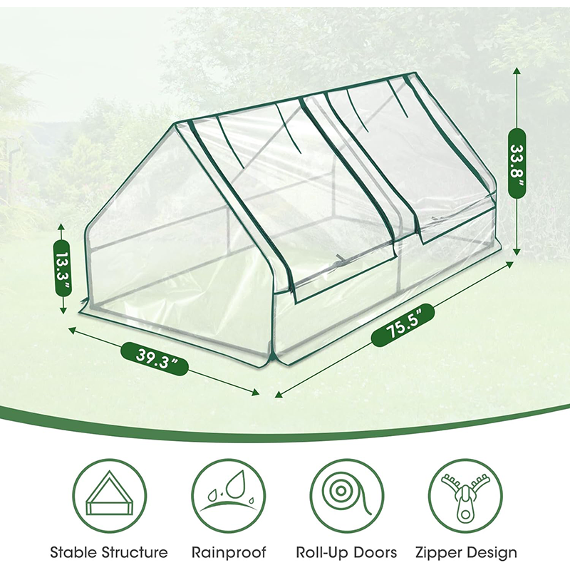  High Light Transmission Greenhouse Tarp Cover